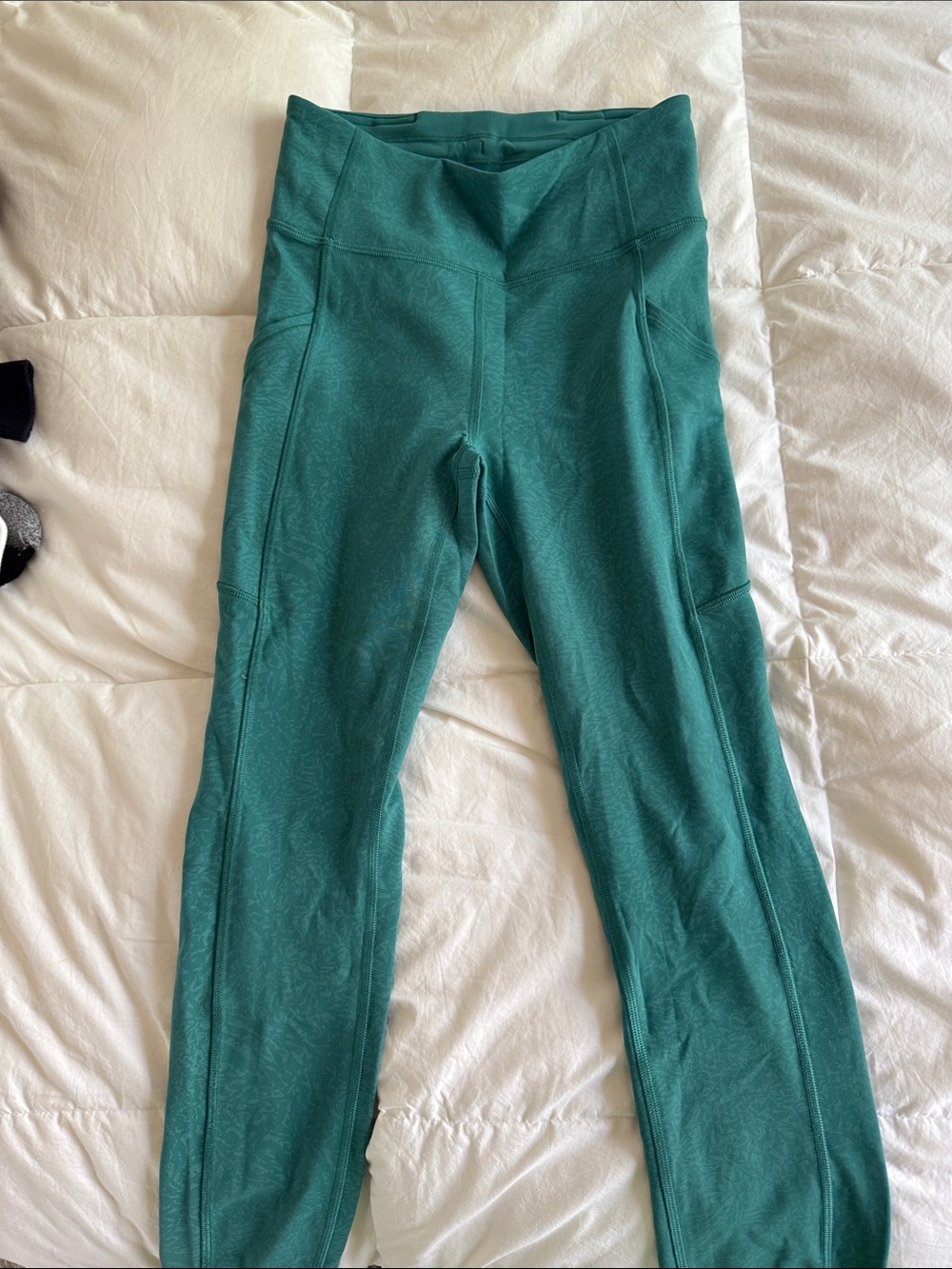 lululemon athletica Teal Green Leggings